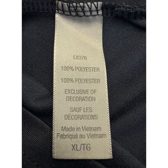 Men's Champion Duo Dry Navy Collared Performance Polo - Sz XL - Picture 8 of 9